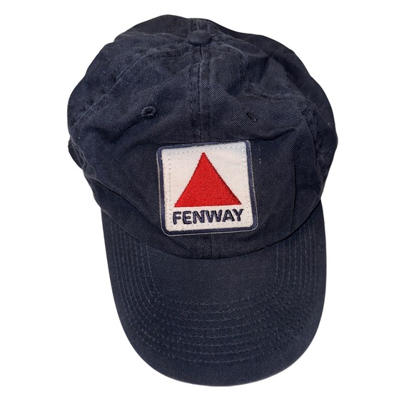 Kc Caps Other - KC Caps Fenway Park Boston Baseball Hat Navy Blue Cotton Adjustable Strapback